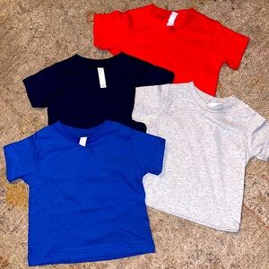 Rabbit Skins Multi-Color T-Shirt Bundle